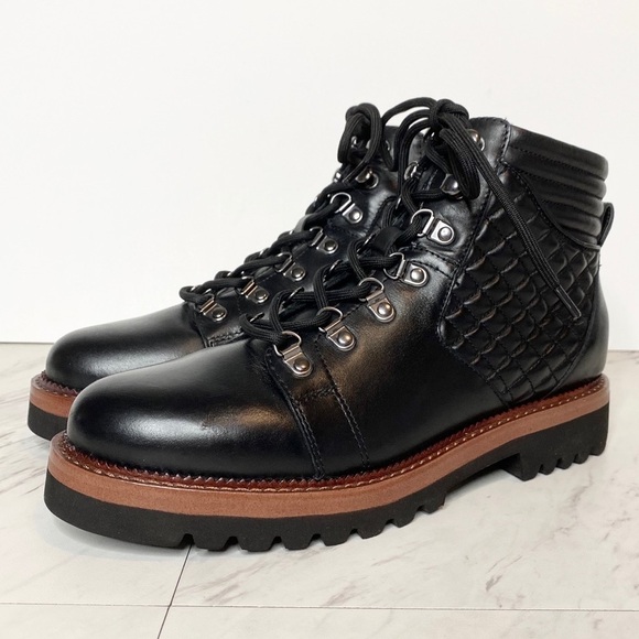 New! Blondo Helen Waterproof Hiker Black Boot 7M - Picture 1 of 12